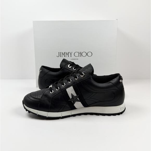Size 11.5 - Givenchy Leather Star Studded Sneakers